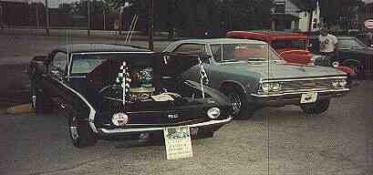Parked at Drive-in